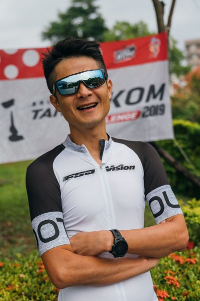 經過車禍11次手術後范永奕再度參加KOM中華民國自行車騎士協會提供